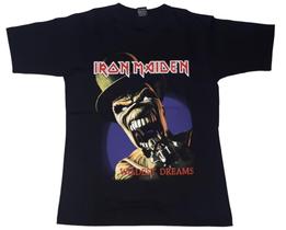 Camiseta Iron Maiden Preta The Wildest Dream Eddie Rock Heavy Metal KOPZ054