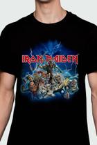 Camiseta Iron Maiden Rock Heavy Metal Eddies The Number of the Beast OF0138 RCH