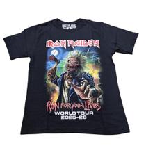 Camiseta Iron Maiden Run For Your Lives Blusa Adulto Banda de Rock Mr469 Camiseta Iron Maiden Run For Your Lives Blusa Adulto Banda de Rock Mr469