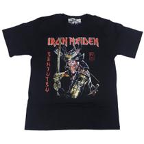 Camiseta Iron Maiden Senjutsu Adulto Rock Preto MR315 RC Camiseta Iron Maiden Senjutsu Adulto Rock Preto MR315 RC