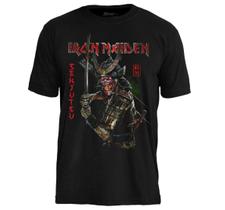 Camiseta Iron Maiden Senjutsu Stamp Rockwear TS1514