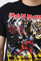 Camiseta Iron Maiden The Number of the Beast Camiseta Iron Maiden The Number of the Beast