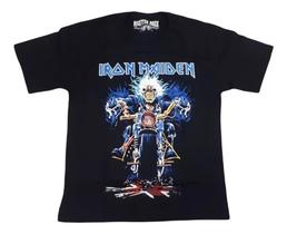 Camiseta Iron Maiden Tour Legacy Blusa Adulto Banda de Rock Mr308 BM
