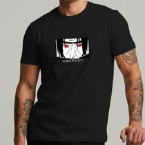 Camiseta Itachi Sharingan Naruto Estampa Anime Masculina Casual Estilo Camisa