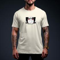 Camiseta Itachi Sharingan Naruto Estampa Anime Masculina Casual Estilo Camisa