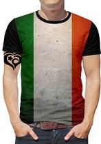 Camiseta Italia PLUS SIZE Roma Turim Napoli Masculina Blusa