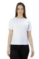 Camiseta Ixória Básica Feminina Gola Redonda Branca