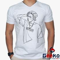 Camiseta J-Hope 100% Algodão BTS K-pop Geeko