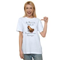 Camiseta Já Nasci De Salto 15 Estampa Personalizada Camiseta Já Nasci De Salto 15 Estampa Personalizada