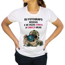 Camiseta Jason Fotógrafo Feminina