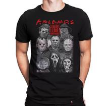 Camiseta Jason Freddy Krueger Chucky Friends Terror Filmes - KING OF GEEK