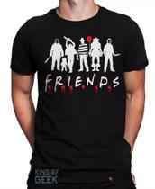 Camiseta Jason Freddy Krueger Pennywise It A Coisa Filme - king of Geek