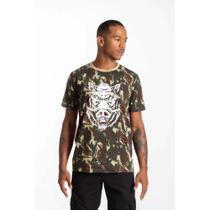 Camiseta javali camuflada