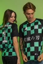 Camiseta Jersey Demon Slayer Tanjiro Kamado Camiseta Jersey Demon Slayer Tanjiro Kamado