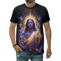 Camiseta Jesus Cristo Cruz Paz Graça Perdão Redenção Amor