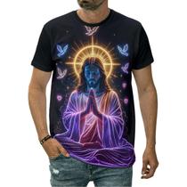 Camiseta Jesus Cristo Salvador Luz Caminho Verdade Vida