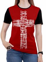 Camiseta Jesus Gospel criativa Feminina Evangélicas Roupa CR