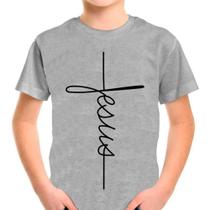 Camiseta Jesus Gospel Evangélica Católica Infantil02