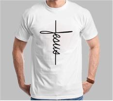 Camiseta Jesus (unissex) Camisa 100% Algodão - Nessa Stop