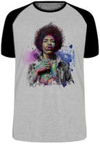 Camiseta Jimmy Hendrix Blusa Plus Size extra grande adulto ou infantil Camiseta Jimmy Hendrix Blusa Plus Size extra grande adulto ou infantil