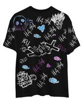 Camiseta Jinx Arcane League Of Legends Camiseta Masculina