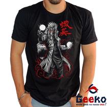 Camiseta Jiraya 100% Algodão Ero Sennin Naruto Anime Geeko
