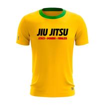 Camiseta Jiu Jitsu Ataca Domina e Finaliza Shap Life Treino