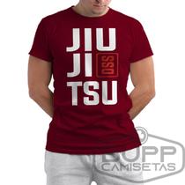 Camiseta Jiu Jitsu Camisa Masculina Jiujitsu Bjj Vale Tudo Artes Marciais MMA 100% Algodão - Bupp Camisetas