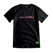 Camiseta Jiu Jitsu Infantil 100% Algodão Várias Cores