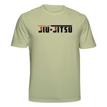 Camiseta Jiu Jitsu Martial Art Cor:CaquiTamanho:GG