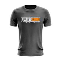 Camiseta Jiu Jitsu Padrão Shap Life Laranja Gym Unissex