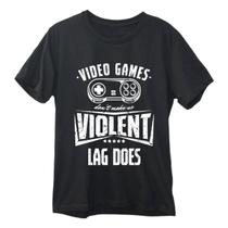 Camiseta Jogos Gamer Nerd Anime Blusa Adulta Geek