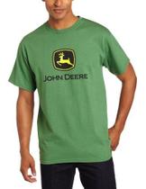 Camiseta John Deere para Hombre Verde Talle S