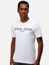 Camiseta John John Masculina Regular Eroded Heaven Branca