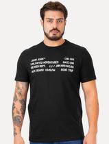 Camiseta John John Masculina Regular Fit Gate 098 Preta