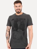 Camiseta John John Masculina Regular Fit Rock Edt. Chumbo