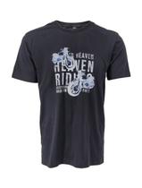 Camiseta John John Masculina Regular Moto Heaven Riders Preta