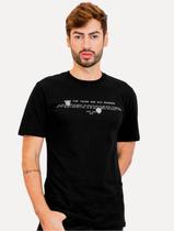 Camiseta John John Masculina Regular New And Old Preta