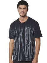 Camiseta John John Masculina Relaxed Two Tigers Preta