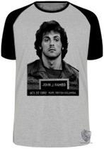 Camiseta John Rambo Blusa Plus Size extra grande adulto ou infantil