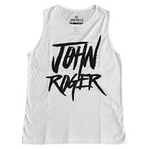 Camiseta John Roger Regata Feminino Basic Player Branco