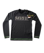 Camiseta Johnny Fox Proteção Solar na Cor Preto Tamanho 8 Anos Ref: 46927