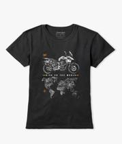 Camiseta johny libre babylook ride on the world Camiseta johny libre babylook ride on the world