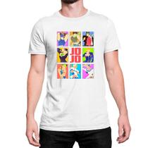 Camiseta Jojo's Bizarre Adventure Quadrinhos Coloridos - Shap Life