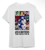 Camiseta Jonas Brothers The Eras Tour - Camisa Unissex