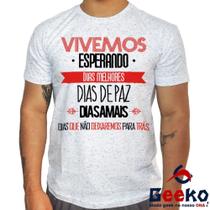 Camiseta Jota Quest 100% Algodão Dias Melhores Rock Nacional Geeko