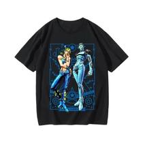 Camiseta Jotaro Kujo Kira Yoshikage JoJo's Bizarre Adventure Star Platinum High Street