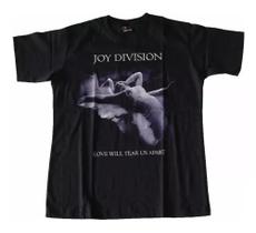Camiseta Joy Division Love Will Tear Us Apart Blusa Adulto Unissex Banda Rock Kopz154 BM