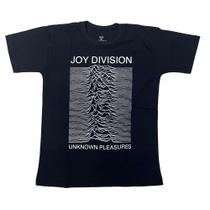 Camiseta Joy Division Unknow Pleassures Blusa Banda de Rock Unissex Epi030