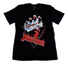 Camiseta Judas Priest Blusa Oficial Banda de Rock Licenciado Of0081 BM